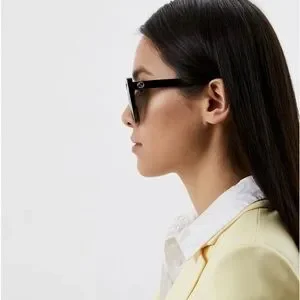 Gucci | Accessories | New Authentic Gucci Cat Eye Blackgrey  display picture 2